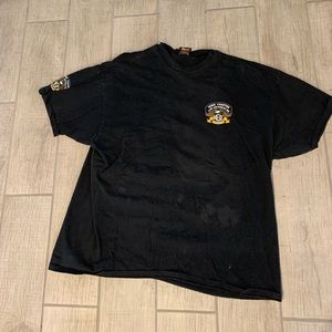 Black Vintage Harley-Davidson T-Shirt